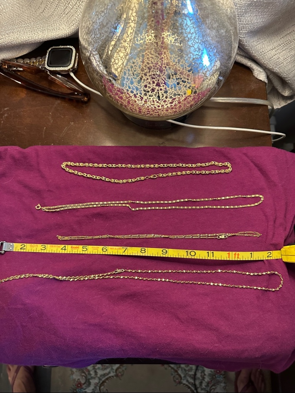 4 Fun Gold-Tone Women's Necklaces
